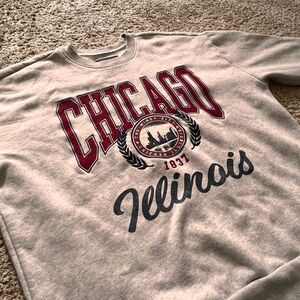 This is a Hollister Chicago crewneck
